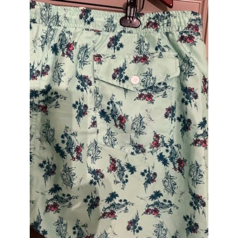 Ocean Coast Ocean Advantage Swim Trunks Sz XXL AQA Hawaiin Color